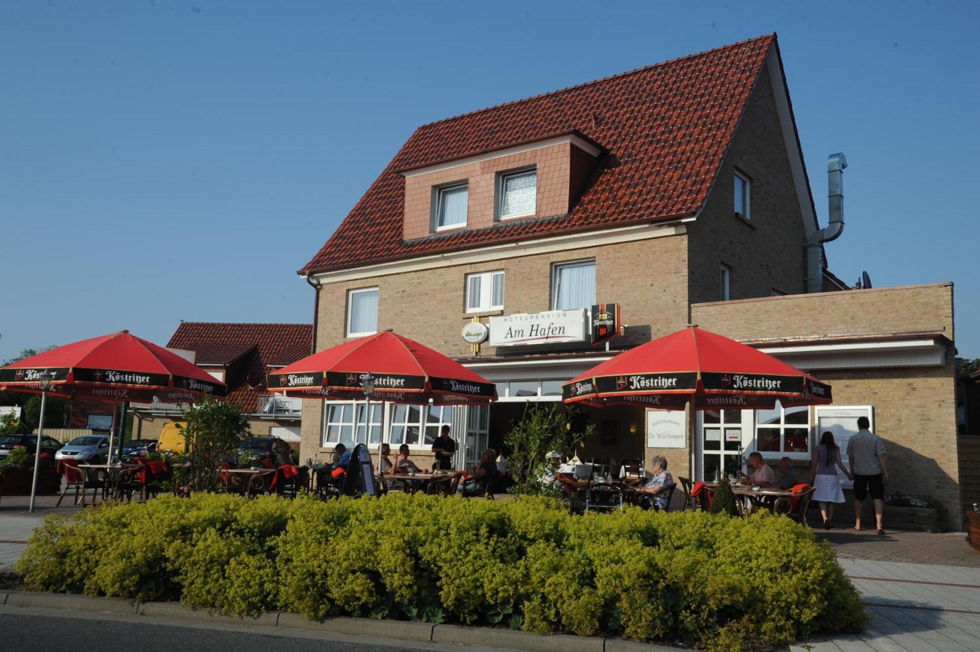 Hotel Pension Am Hafen Norddeich  Exterior foto